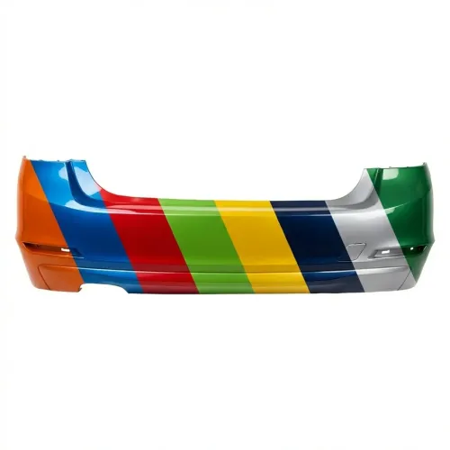 2012-2015 BMW 3 Sedan Rear Bumper Without M Sport Without Molding Hole Without Parking Sensor OEM# 51127312725 PL# BM1100269