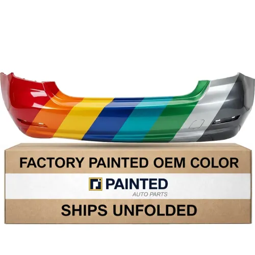 2014-2017 BMW 4 Coupe Rear Bumper 428i 430i Without Sensor Standard CAPA OEM# 51127363300 PL# BM1100282C