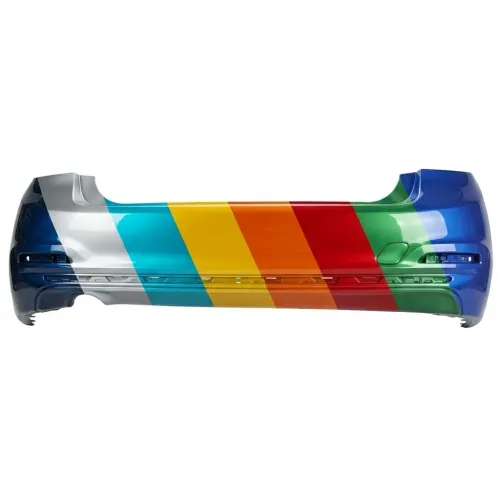 2016-2018 BMW 3 Series Sedan Rear Bumper Gray CAPA OEM# 51127384599 PL# BM1100347C