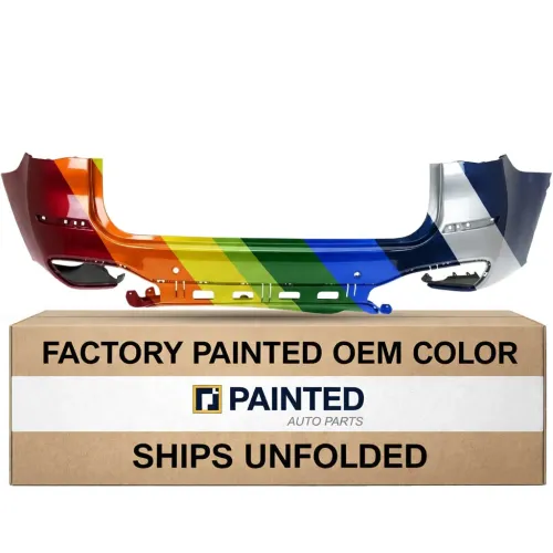 2017-2022 BMW X1 Rear Bumper M Package with Sensor OEM# 51128072774 PL# BM1100361