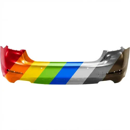 2017-2020 BMW 5 SERIES Rear Bumper W Luxury Sensor CAPA OEM# 51127475598 PL# BM1100382C