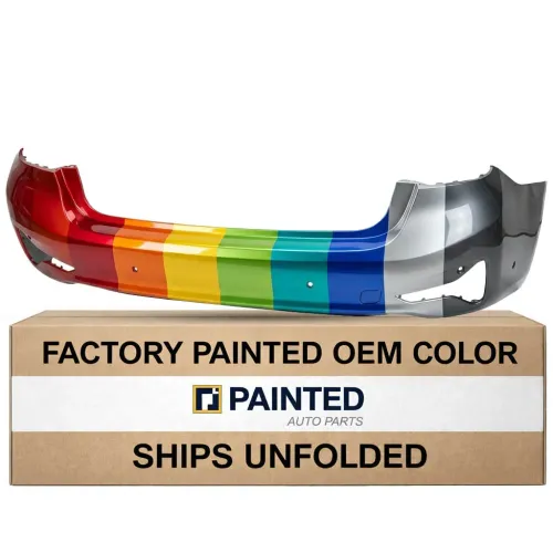 2019-2022 BMW 3 Sedan Rear Bumper with Parking Sensor OEM 51128493935 PL# BM1100442