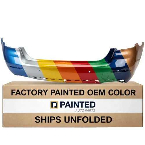 2021-2023 BMW 5 Series Hybrid Rear Bumper Without M Sport With Park Assist System OEM# 51129852175 PL# BM1100456