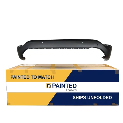 2016-2022 BMW X1 Rear Bumper Lower Textured with Sensor Holes without Molding CAPA OEM# 51127403392 PL# BM1115116C