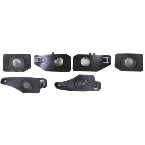 BMW BMW X5 (40i/45e/50i/M50i) REAR BUMPER COVER SENSOR BRACKET KIT (6PC)(WO/M SPORT)(EXC M50i) OEM# 51128738983 2019-2025 PL# BM1174101