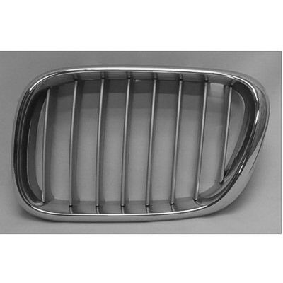 BMW BMW X5 GRILLE LEFT (Driver Side) (TITAN)(W/SPORT) OEM# 51138250051 2000-2003 PL# BM1200154
