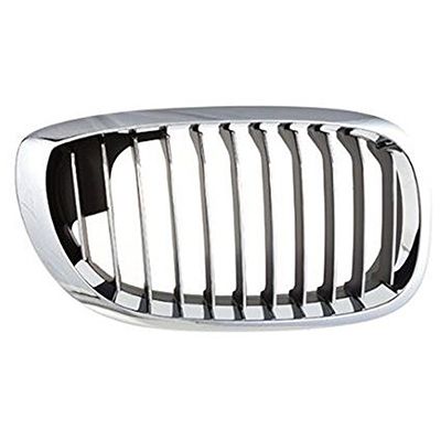 BMW BMW 3 ( ci ) (COUPE/CONVERTIBLE) GRILLE RIGHT (Passenger Side) CHROME FRAME & CHR/BLK INNER (From OEM# 51137064318 2003-2006 PL# BM1200157