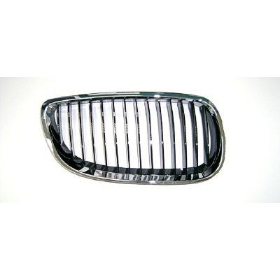 BMW BMW 3 (COUPE) GRILLE RIGHT (Passenger Side) CHROME FRAME & BLACK INNER OEM# 51137157276 2007-2010 PL# BM1200187