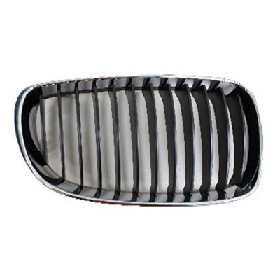 BMW BMW 1 SERIES COUPE/CONVERTIBLE GRILLE RIGHT (Passenger Side) CHROME FRAME/INNER BLACK OEM# 51137166440 2008-2013 PL# BM1200237