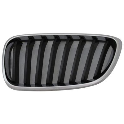 BMW BMW 2 SERIES CONV GRILLE LEFT (Driver Side) CHR/BLK (8 BLACK BAR)(W/SPORT/M SPORT/M MDL) OEM# 51137295523 2015-2021 PL# BM1200274