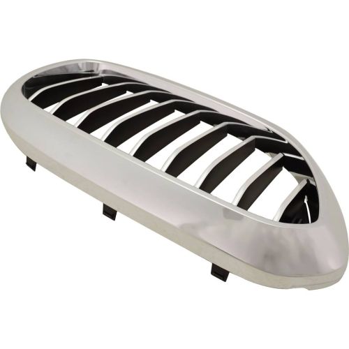 BMW BMW 5 SERIES (SEDAN)  GRILLE RIGHT (Passenger Side) CHROME/BLACK (WO/M PKG)(WO/NIGHT VISION)(WO/LUXURY) OEM# 51137383520 2017-2020 PL# BM1200295