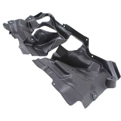 BMW BMW 7 SERIES (EXC 750 HYBRID) FRONT SPLASH SHIELD SIDE RIGHT (Passenger Side) (ENG UNDER CVR) OEM# 51757185169 2009-2015 PL# BM1228166