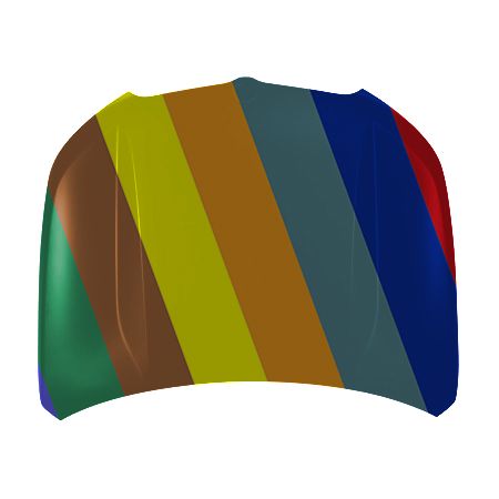 BMW BMW X1 HOOD (STEEL) OEM#41009629102-PFM 2023-2025 PL# BM1230163