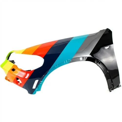 2007-2010 BMW BMW X5 Fender Left Driver Side With Head Lamp Washer OEM# 51657178399 PL# BM1240146