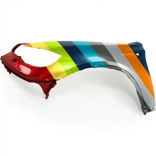 2008-2014 BMW BMW X6 E71 Fender Left Driver Side with Head Lamp Washer OEM# 51657052423 PL# BM1240161