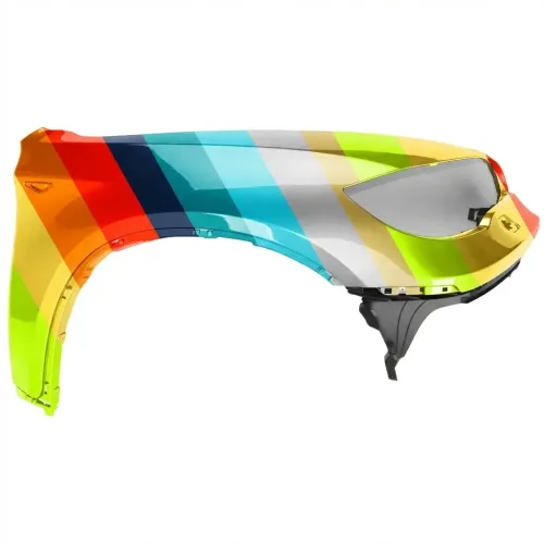 2008-2014 BMW X6 E71 Fender Right Passenger Side With Head Lamp Washer OEM# 51657052424 CAPA PL# BM1241161C