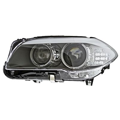 BMW BMW 5 SERIES HYBRID  HEAD LAMP UNIT LEFT (Driver Side) HID (W/AUTO ADJUST)(LENS/HOUSING) OEM#63117271903 2012-2013 PL# BM2502173