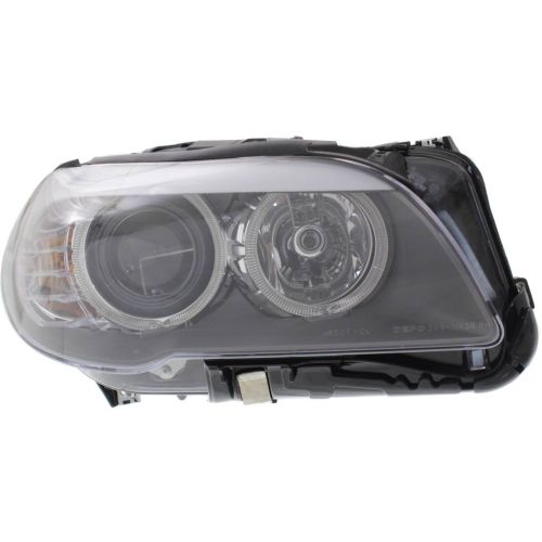 BMW BMW 5 SERIES (SEDAN)  HEAD LAMP ASSY RIGHT (Passenger Side) (HALOGEN)(WO/AUTO ADJUST) OEM#63117203244 2011-2013 PL# BM2503174