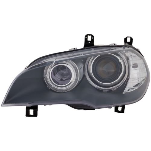 BMW BMW X5 HEAD LAMP UNIT LEFT (Driver Side) (Xenon)(Lens & Housing)(EXC M) OEM# 63117289001 2007-2010 PL# BM2518114