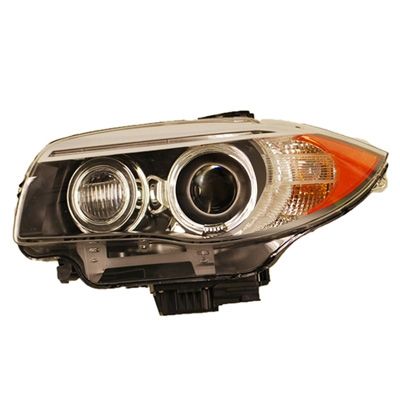 BMW BMW 1 2DOORS/COUPE/CONVERTIBLE HEAD LAMP UNIT LEFT (Driver Side) (XENON)(FROM 3-11)(W/ AUTO ADJUST)(OE Quality) OEM#63117273841 2011-2013 PL# BM2518138