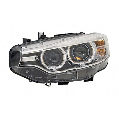 BMW BMW 4 (2DOORS/CONV)  HEAD LAMP UNIT LEFT (Driver Side) (XENON)(W/ADAPTIVE HL) OEM# 63117377853 2014-2020 PL# BM2518156