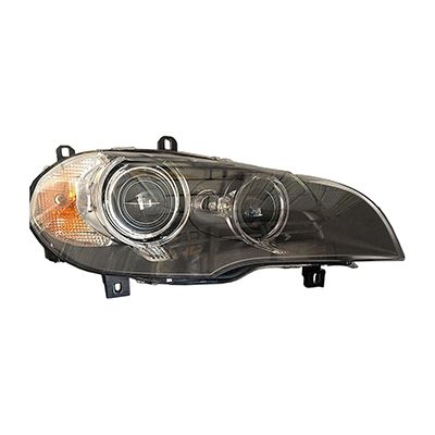 BMW BMW X5 HEAD LAMP RIGHT (Passenger Side) (Xenon; w/Adaptive Lamps; Lens & Housing) **CAPA** OEM# 63127298452 2011-2013 PL# BM2519133C