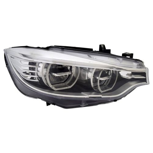 BMW BMW 4 CONVERTIBLE HEAD LAMP UNIT RIGHT (Passenger Side) (LED)(WO/LOGO) OEM#63117377856 2014-2017 PL# BM2519157