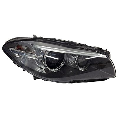BMW BMW 5 SERIES HYBRID HEAD LAMP UNIT RIGHT (Passenger Side) HID (LENS/HOUSING) OEM# 63117343906 2014-2016 PL# BM2519159