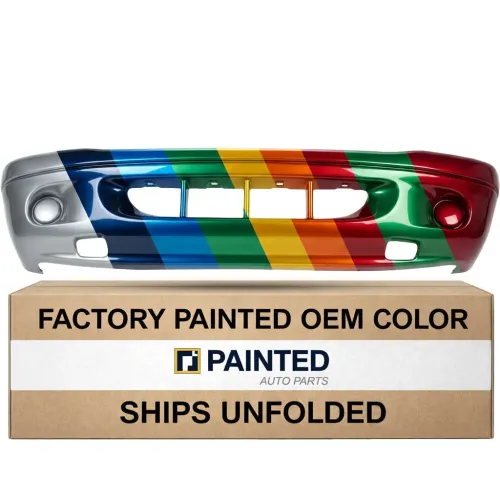 2001-2003 DODGE DURANGO Front Bumper W/O Fog OEM# 5086491AA PL# CH1000310
