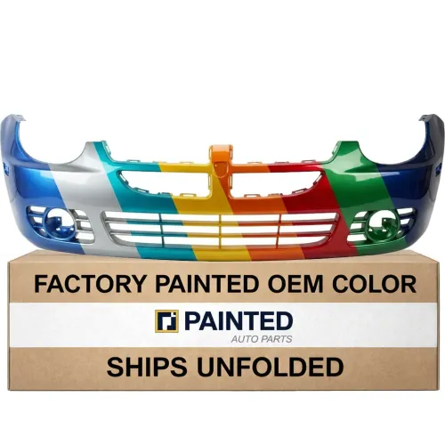 2003-2005 DODGE NEON SX 2.0 Front Bumper w/ Fog EXC SRT-4 OEM# 5101772AA PL# CH1000378