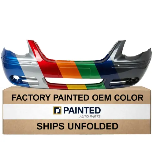 2005-2007 CHRYSLER TOWN & COUNTRY Front Bumper w/Fog Lights & Chrome Molding OEM# 5139121AA PL# CH1000433