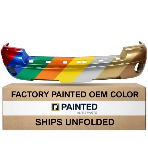 2005-2007 DODGE DAKOTA/PU Front Bumper W/ Molding Holes OEM# 5JL34TZZAF PL# CH1000443