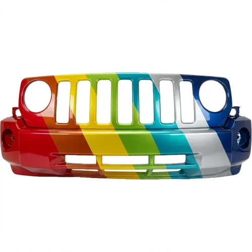 2007-2010 JEEP PATRIOT Front Bumper W/FOG WO/Tow Hooks CAPA OEM# 68021299AB PL# CH1000893C