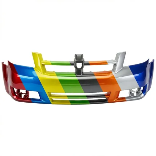 2008-2010 Dodge Grand Caravan Front Bumper OEM #1AG01TZZAA PL# CH1000924