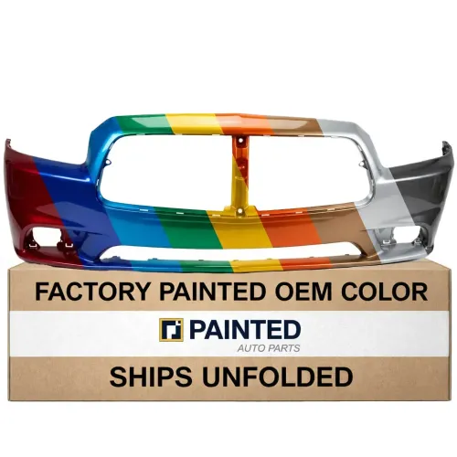 2011-2014 DODGE CHARGER Front Bumper with Adaptive Cruise OEM# 68092597AA CAPA Certified PL# CH1000993C