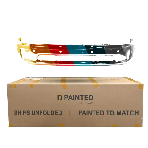 2013-2022 DODGE R1500 Front Bumper Chrome with Fog and Sensor OEM# 68160857AA PL# CH1002402