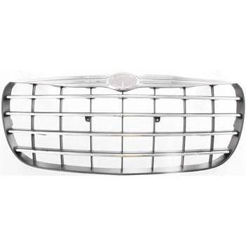 CHRYSLER SEBRING CONV  GRILLE CHROME/BLACK OEM# 4805892AC 2004-2006 PL# CH1200286
