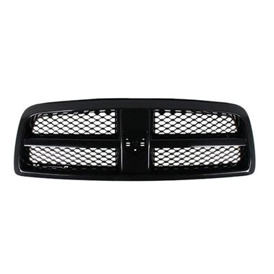 DODGE TRUCKS & VANS DODGE/PU  (R1500) GRILLE ASSY BLACK (CODE MFT) OEM# 68234161AA 2009-2012 PL# CH1200327