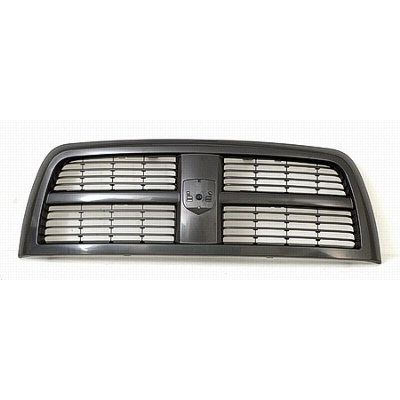 DODGE TRUCKS & VANS DODGE/PU  (R2500/3500) GRILLE PTD W/BLACK INNER OEM# 68067722AA 2010-2012 PL# CH1200337