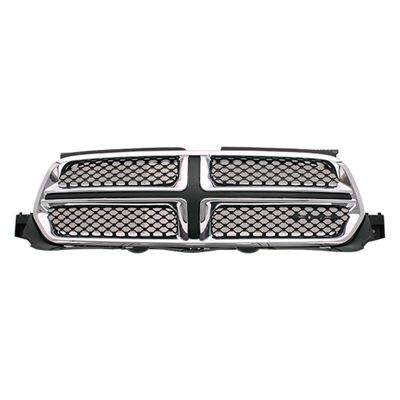 DODGE TRUCKS & VANS DURANGO  GRILLE ASSY CHROME FRAME/BLACK INSERT OEM# 55079364AJ 2011-2013 PL# CH1200357