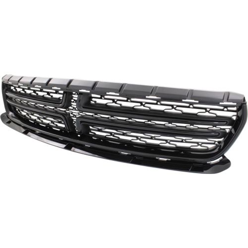 DODGE CHARGER  GRILLE GLOSS-BLACK WO/CHROME (WO/HOOD SCOOP)**CAPA** OEM# 5PP33DX8AB 2015-2023 PL# CH1200388C