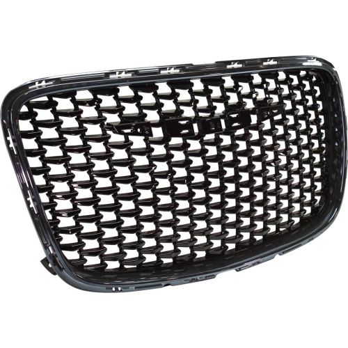 CHRYSLER 300 GRILLE BLACK (S MODEL)**CAPA** OEM# 5SW18DX8AE 2015-2023 PL# CH1200393C