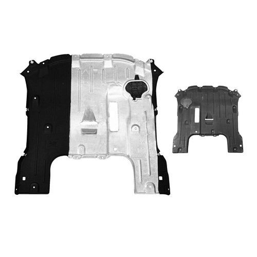 CHRYSLER PACIFICA FRONT SPLASH SHIELD W/ALUM PAD (REAR ENG UNDER CVR)(FWD) **CAPA** OEM# 68489769AA 2017-2025 PL# CH1228176C