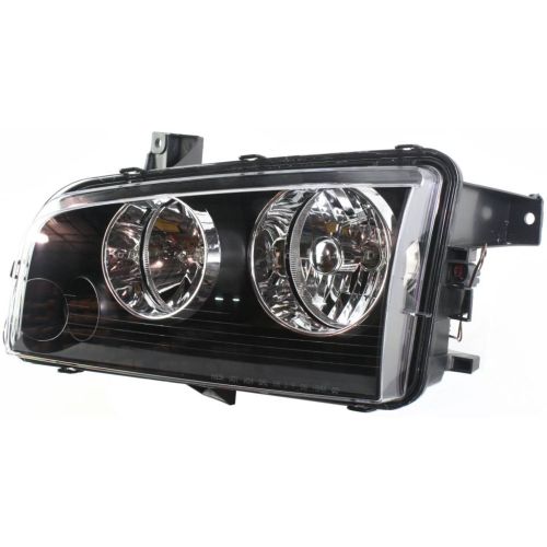 DODGE CHARGER HEAD LAMP ASSY LEFT (Driver Side) (HALOGEN)(TO:11-8-06) OEM# 4806165AF 2006 PL# CH2502163