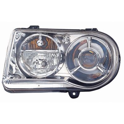 CHRYSLER 300 HEAD LAMP ASSEMBLY LEFT (Driver Side) 5.7L (HALOGEN)(PROJECTOR) OEM# 57010863AA 2005-2010 PL# CH2502167