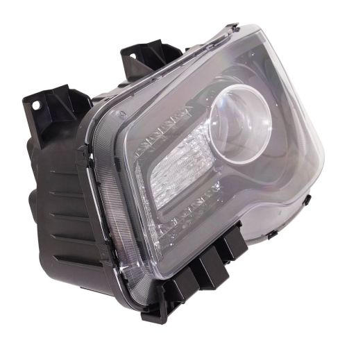 CHRYSLER 300 HEAD LAMP ASSY LEFT (Driver Side) (HALOGEN)(W/PROJECTOR)(BLACK BEZEL)**CAPA** OEM# 68402949AA 2018-2023 PL# CH2502331C