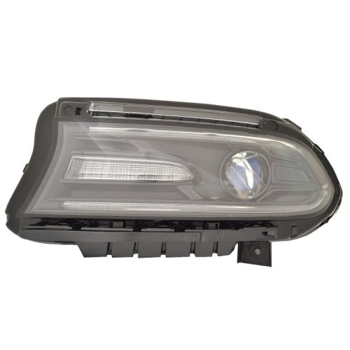 DODGE CHARGER HEAD LAMP ASSY LEFT (Driver Side) (HALOGEN)(WO/LEGO) **CAPA** OEM# 68541681AA 2018-2021 PL# CH2502337C
