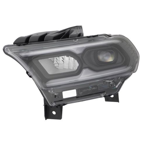 DODGE TRUCKS & VANS DURANGO HEAD LAMP ASSY LEFT (Driver Side) (Driver Side) (FULL LED)(WO/LEVELING)(BLACK) **CAPA** OEM# 68433783AE 2021-2025 PL# CH2502345C