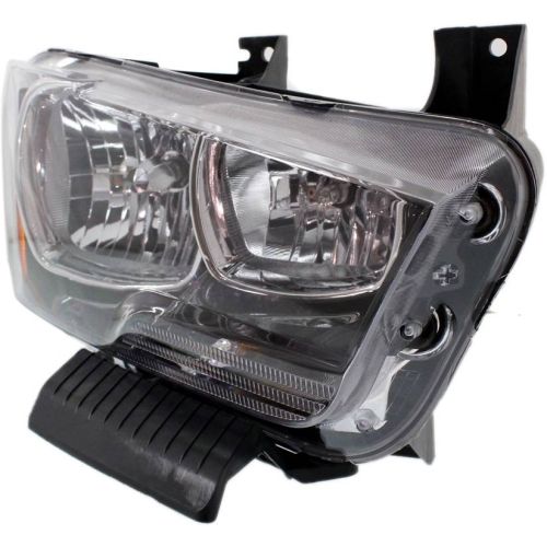 DODGE CHARGER HEAD LAMP ASSEMBLY RIGHT (Passenger Side) (HALOGEN)(included BUMPER SUPPORT BRACKET) OEM# 57010410AE 2011-2014 PL# CH2503232