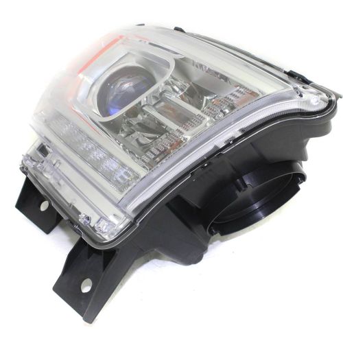 DODGE TRUCKS & VANS DURANGO HEAD LAMP ASSEMBLY RIGHT (Passenger Side) (HALOGEN)(W/ LED DRL)(CHR BEZEL) OEM# 68184822AH 2014-2015 PL# CH2503257